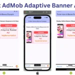 AdMob banner ads Flutter, Flutter AdMob banner example, AdMob adaptive banners, Banners responsive, AdMob banner ad sizes, AdMob banner size, Adaptive banner AdMob Flutter, AdMob banner ads example, Banner ad in Flutter